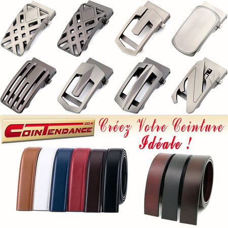 Boucle Automatique pour Ceinture en Cuir - N° 1 à 108 - COMMENT CRÉER VOTRE CEINTURE IDÉALE ?